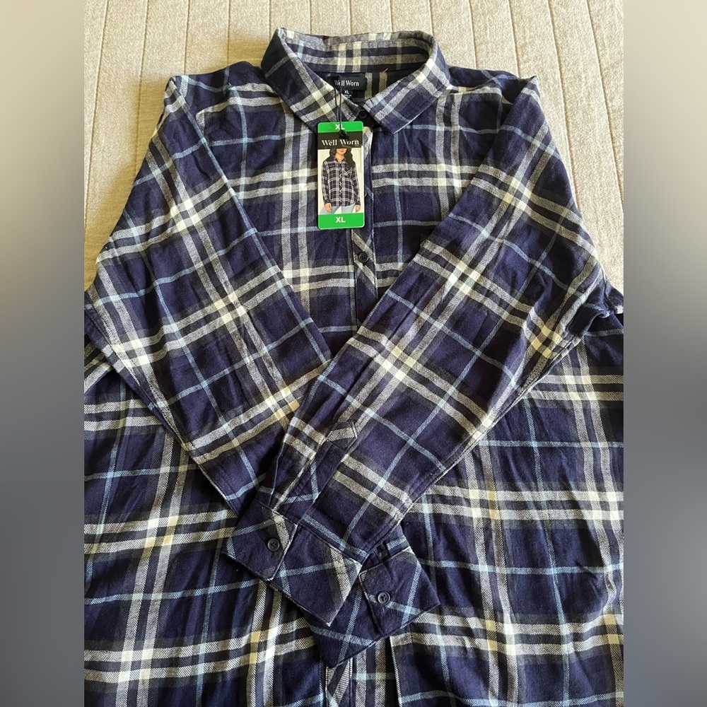 Well Worn Flannel shirt.